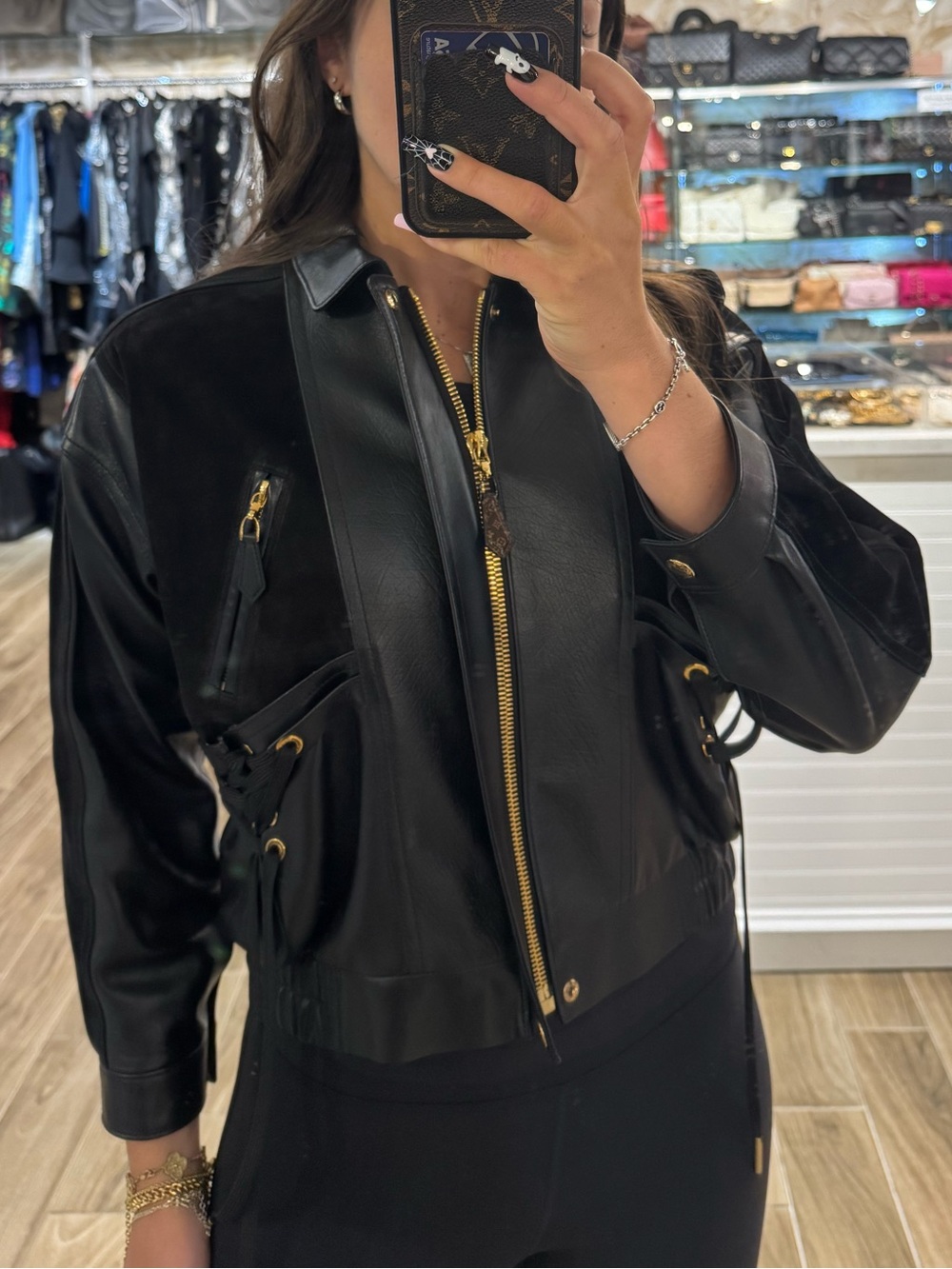 Louis Vuitton Leather Jacket